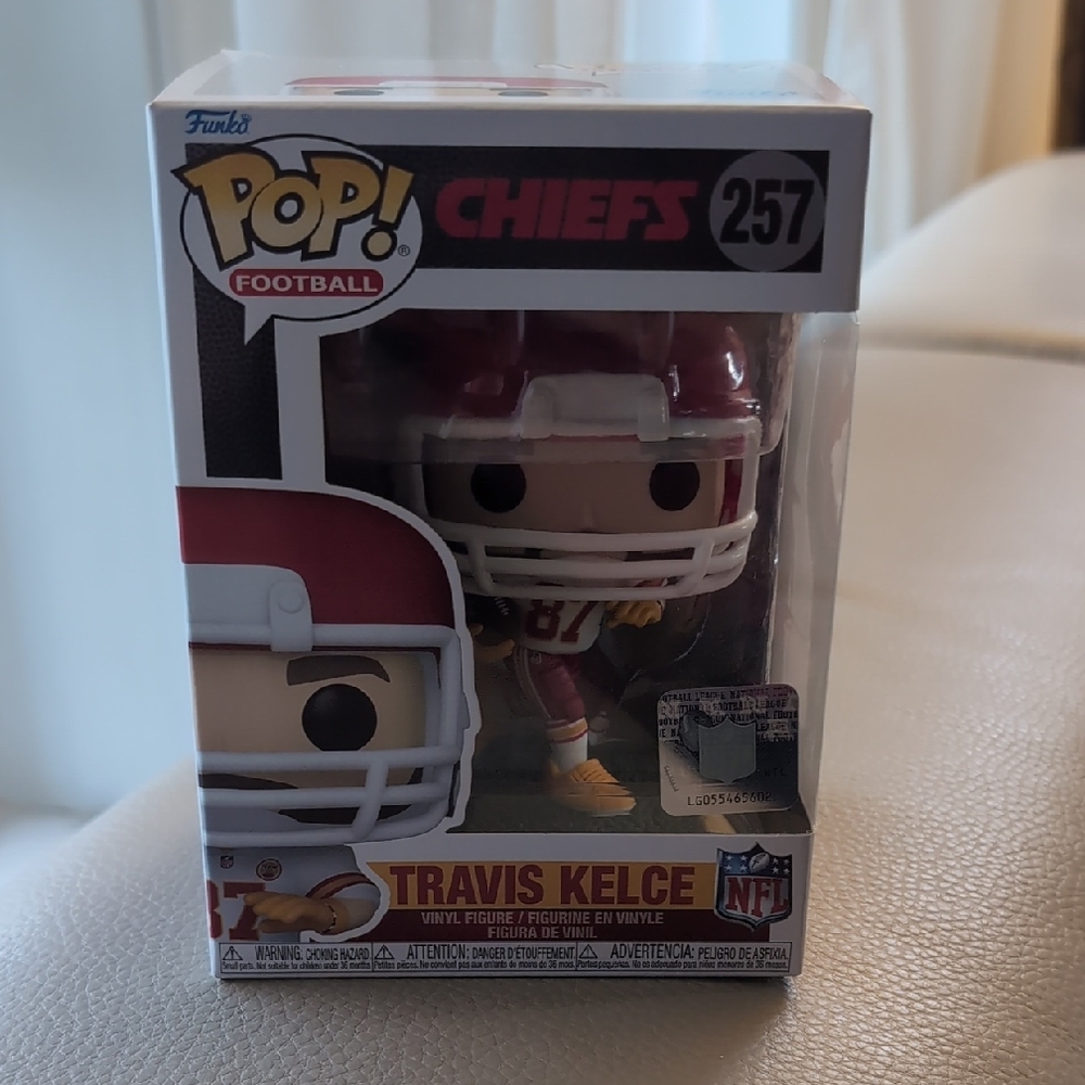 Funko Pop! Travis Kelce Chiefs Figure